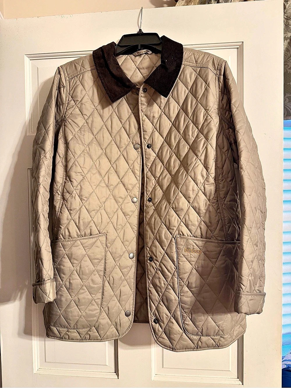 Barbour Annandale Quilted Jacket Quilted Jacket in tan US 12 Like New